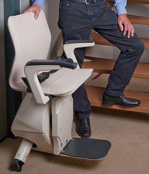 freelift curved stairlift