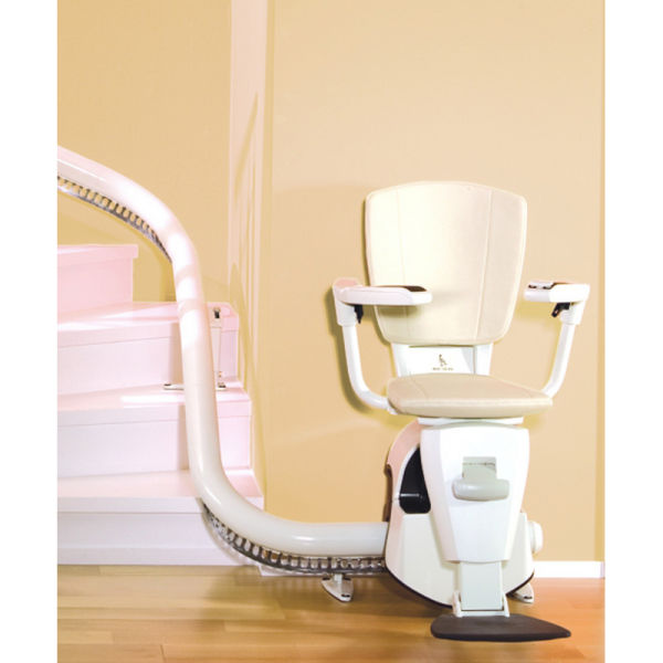 Get The Thyssen Flow Quality Bespoke Curved Stairlifts Northern Ireland.